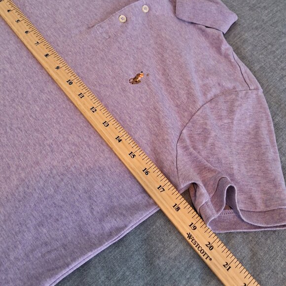 Polo Ralph Lauren purple polo shirt - Picture 7 of 10